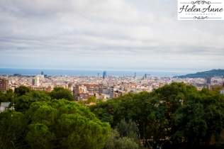 Barcelona from Park Güell.